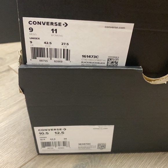 Converse | Ctas High Street Triple Black High Tops - Picture 14 of 15